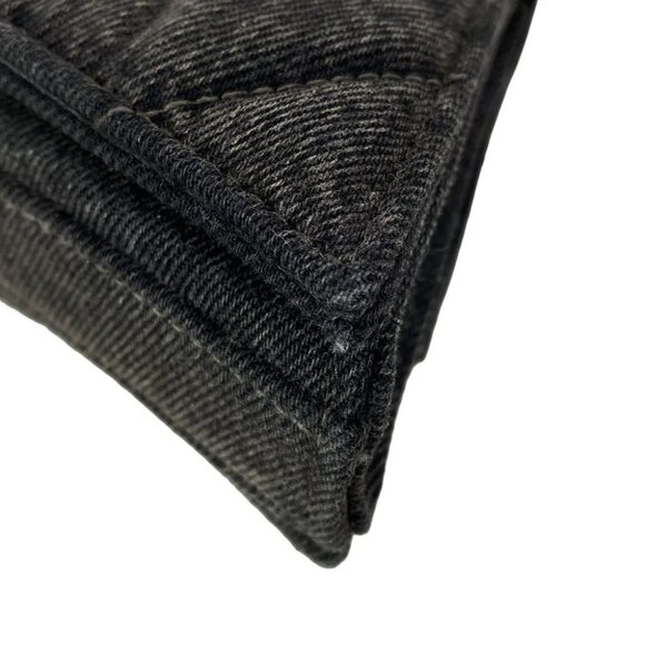 BALENCIAGA CRASH XS Chain Bag Black Dark Brown Denim - Shoulder Bag - Picture 15 of 16